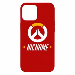 Чехол для iPhone 12 Pro Max Your Nickname Overwatch - PrintSalon