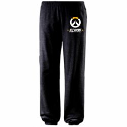 Штаны Your Nickname Overwatch - PrintSalon