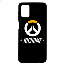 Чехол для Samsung M51 Your Nickname Overwatch - PrintSalon