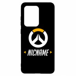 Чехол для Samsung S20 Ultra Your Nickname Overwatch - PrintSalon