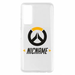 Чехол для Huawei P Smart 2021 Your Nickname Overwatch - PrintSalon