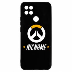 Чехол для Oppo A15s/A15 Your Nickname Overwatch - PrintSalon