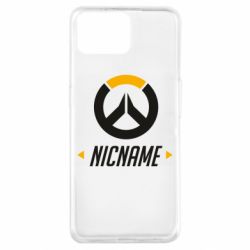 Чехол для Oppo A73 Your Nickname Overwatch - PrintSalon