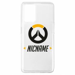 Чехол для Oppo A74 4G Your Nickname Overwatch - PrintSalon
