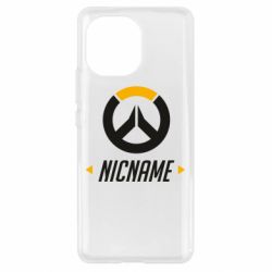 Чехол для Xiaomi Mi11 Your Nickname Overwatch - PrintSalon