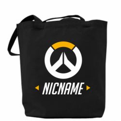 Эко-сумка Your Nickname Overwatch - PrintSalon