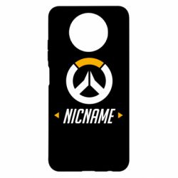 Чехол для Xiaomi Redmi Note 9 5G/Redmi Note 9T Your Nickname Overwatch - PrintSalon