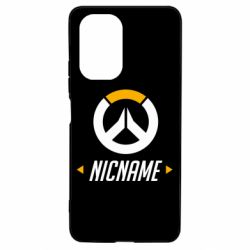 Чехол для Xiaomi Poco F3/K40 Your Nickname Overwatch - PrintSalon