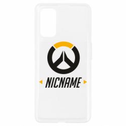Чехол для Realme 7 Pro Your Nickname Overwatch - PrintSalon