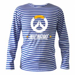 Тельняшка с длинным рукавом Your Nickname Overwatch - PrintSalon
