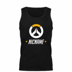 Мужская майка Your Nickname Overwatch - PrintSalon