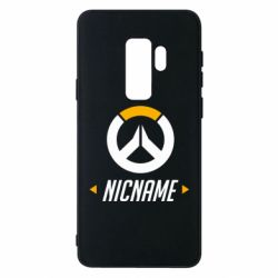 Чехол для Samsung S9+ Your Nickname Overwatch - PrintSalon