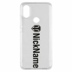 Чехол для Xiaomi Mi A2 Your nickname World of Tanks - PrintSalon