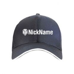 Кепка Your nickname World of Tanks - PrintSalon