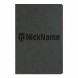 Блокнот с принто Your nickname World of Tanks - PrintSalon