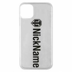 Чехол для iPhone 11 Pro Your nickname World of Tanks - PrintSalon