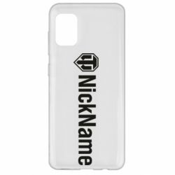 Чехол для Samsung A31 Your nickname World of Tanks - PrintSalon