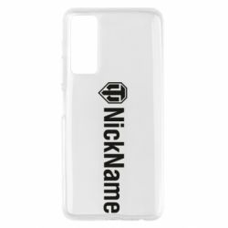 Чехол для Huawei P Smart 2021 Your nickname World of Tanks - PrintSalon