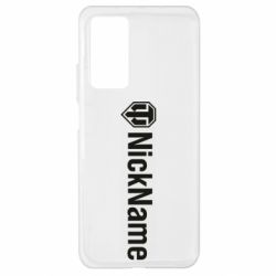 Чехол для Xiaomi Mi 10T/10T Pro Your nickname World of Tanks - PrintSalon