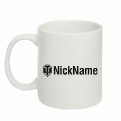 Чашка 320ml Your nickname World of Tanks-PrintSalon Чашка 320ml Your nickname World of Tanks