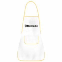 Фартук Your nickname World of Tanks - PrintSalon