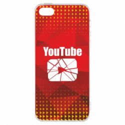 Чехол для iPhone5/5S/SE Youtube low poly - PrintSalon
