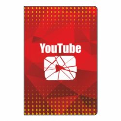 Блокнот с принто Youtube low poly - PrintSalon