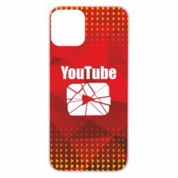 Чехол для iPhone 11 Youtube low poly - PrintSalon