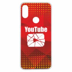 Чехол для Xiaomi Redmi Note 7 Youtube low poly - PrintSalon