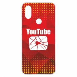 Чехол для Xiaomi Mi A2 Youtube low poly - PrintSalon