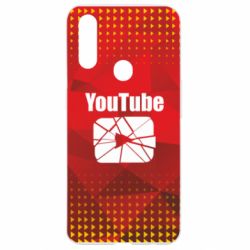 Чехол для Oppo A31 Youtube low poly - PrintSalon