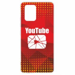 Чехол для Samsung S10 Lite Youtube low poly - PrintSalon