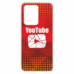 Чехол для Samsung S20 Ultra Youtube low poly - PrintSalon
