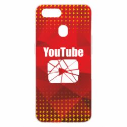 Чехол для Oppo A5s/A12 Youtube low poly - PrintSalon