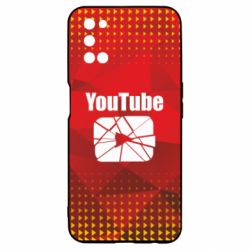 Чехол для Oppo A52/A72/A92 Youtube low poly - PrintSalon