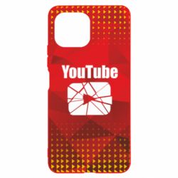 Чехол для Xiaomi Mi11 Lite Youtube low poly - PrintSalon