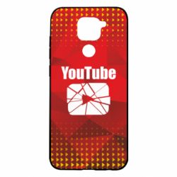 Чехол для Xiaomi Redmi Note 9/Redmi 10X Youtube low poly