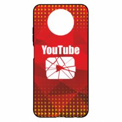 Чехол для Xiaomi Redmi Note 9 5G/Redmi Note 9T Youtube low poly