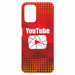 Чехол для Xiaomi Redmi Note 10 Youtube low poly - PrintSalon