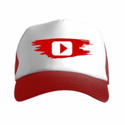 Кепка-тракер YouTube paint
