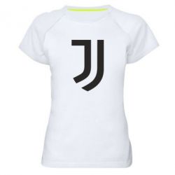 Женская футболка для спорта Ювентус - PrintSalon