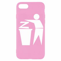 Чехол для iPhone SE 2022 Z is a trash - PrintSalon