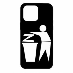 Чехол для iPhone 14 Pro Max Z is a trash - PrintSalon