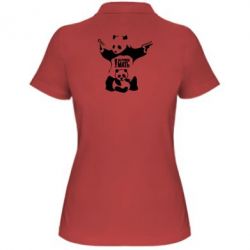 Женское поло За рулем мать - PrintSalon