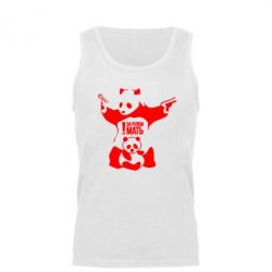 Мужская майка За рулем мать - PrintSalon