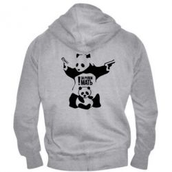 Мужское худи на молнии За рулем мать