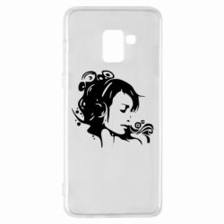 Чехол для Samsung A8+ 2018 Загадка - PrintSalon