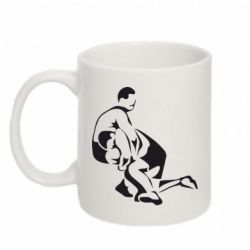 Чашка 320ml Захоплення в боротьбі - PrintSalon