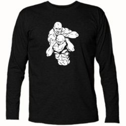 Футболка с длинным рукавом Захват - PrintSalon