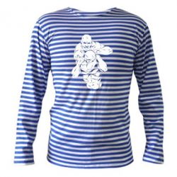 Тельняшка с длинным рукавом Захват - PrintSalon